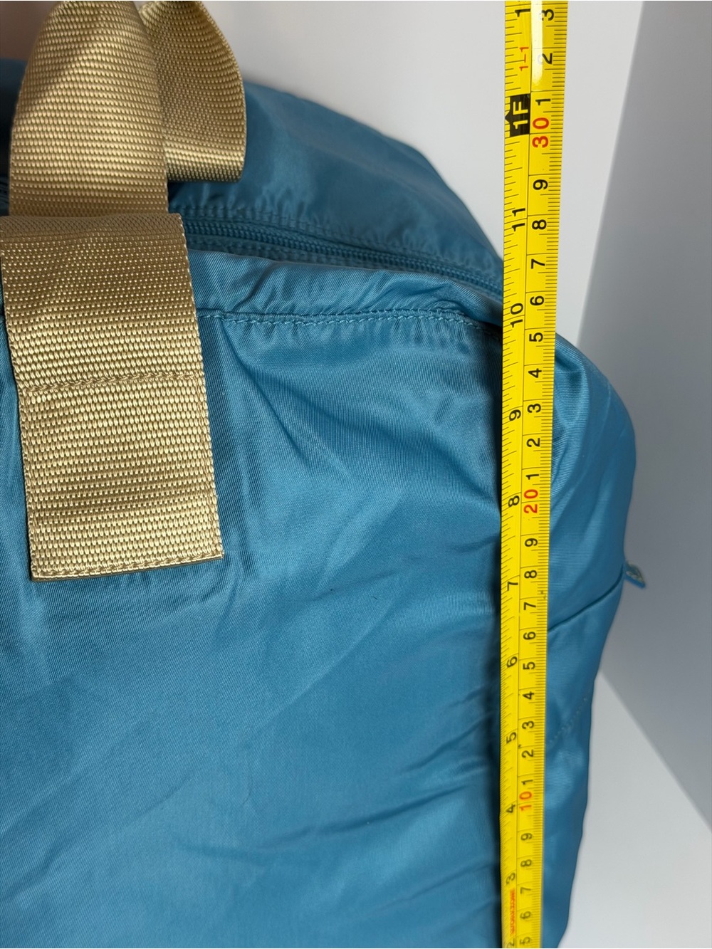Prada Vela Sport Boston Blue Nylon Travel Gym Bag - Picture 5 of 15